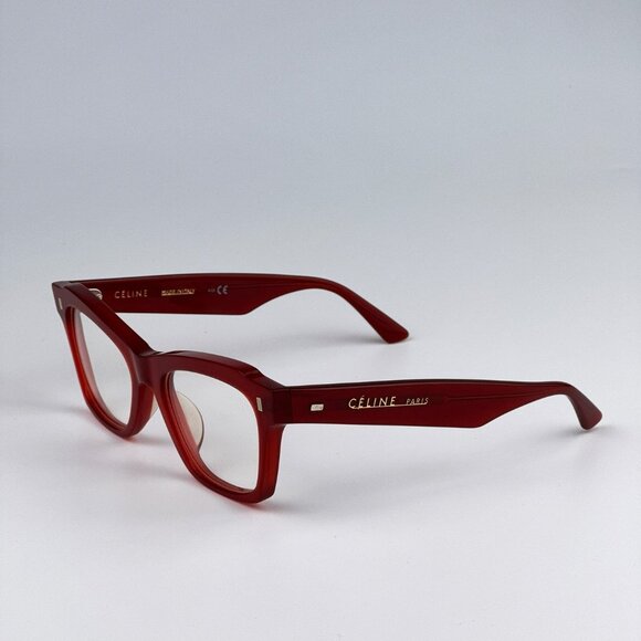 Celine CL40058I 066 Eyeglasses Red Butterfly Women CL 40058I - Picture 10 of 13